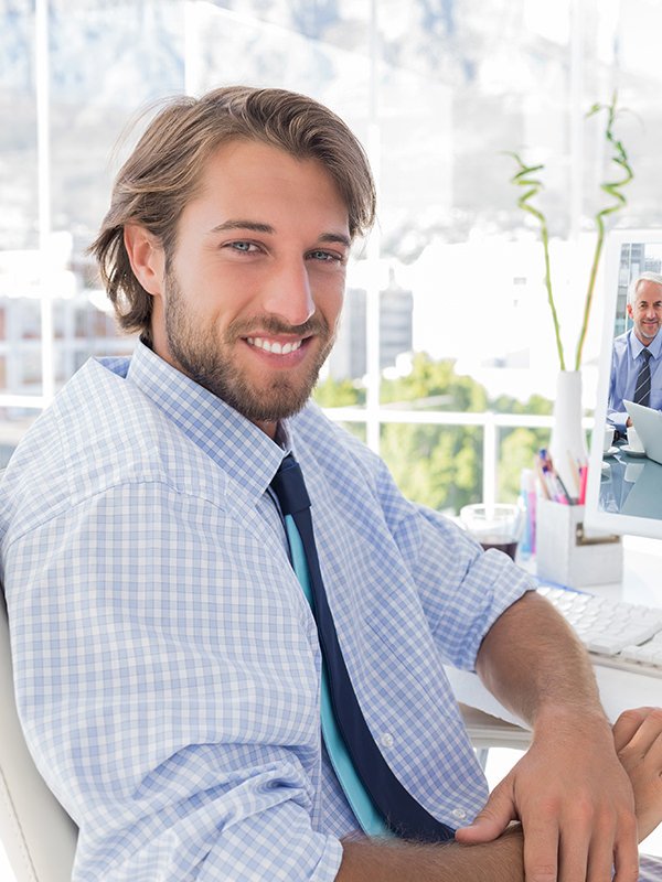 Man Smiling Man Smiling